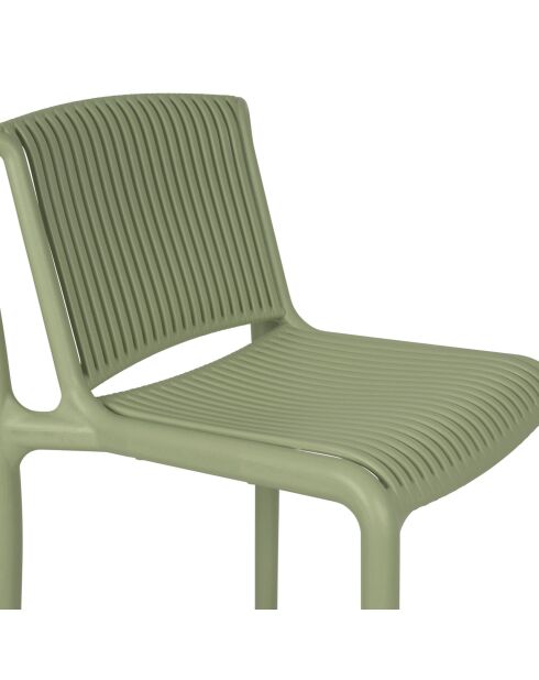 Seggiolone Lumi kaki - 52 x 49 x 100 cm