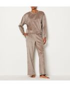 Sudadera Lorenn taupe