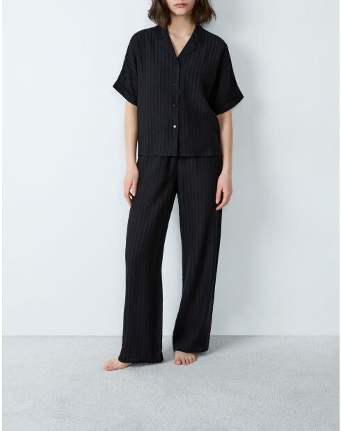 Wailly schwarzes Hemd