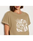 Camisón Big T Sileas caqui oliva