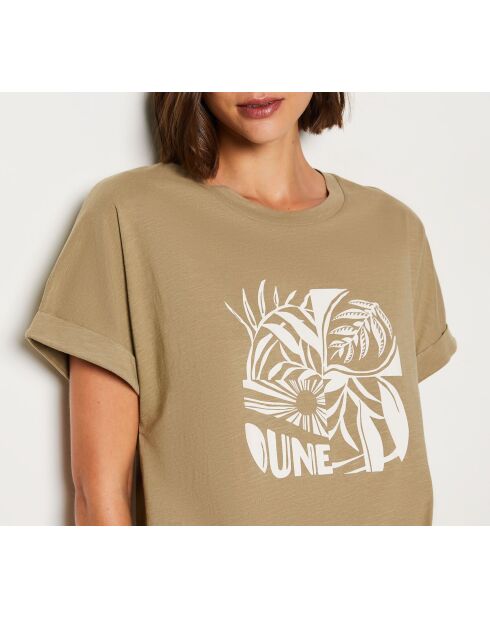 Camisón Big T Sileas caqui oliva