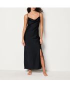 Zwart nachtjapon met brille