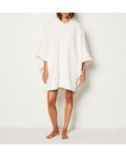 Ecru poncho Mariany