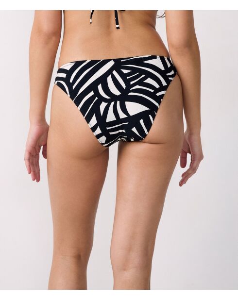 Espelho Standard-Bikinihose mit schwarz-weißem Aufdruck