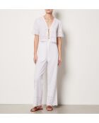 Pantaloni Bellina ecru