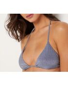 Sambaia hellgrauer BH ohne Dreiecksbügel und ohne Schale