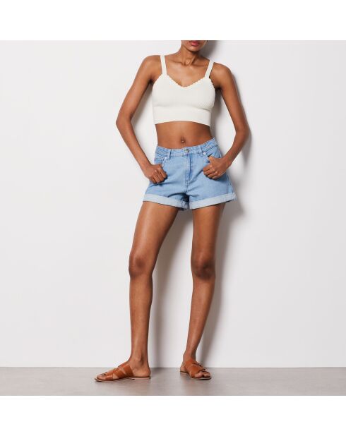 caraco en maille Elleni écru