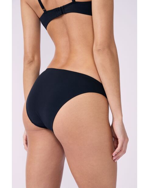 Schwarze Standard-Bikinihose Azalea
