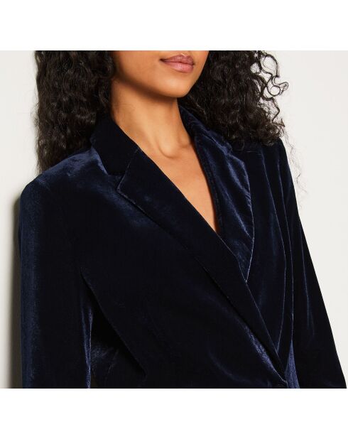 Chaqueta Meredith azul medianoche