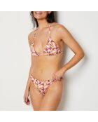 BH mit Figuera-Print ohne Dreiecksbügel und ohne Schale auf weißem Hintergrund