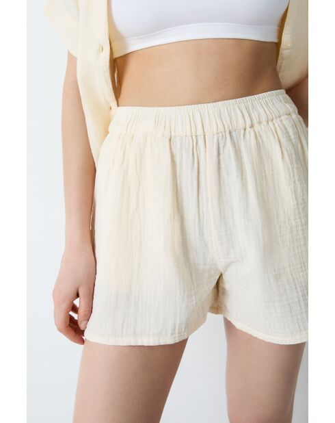 Lichtgele korte broek Venicia
