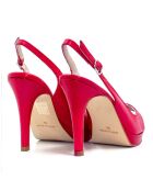 Sandales à talon 13503 rouges - Talon : 10 cm