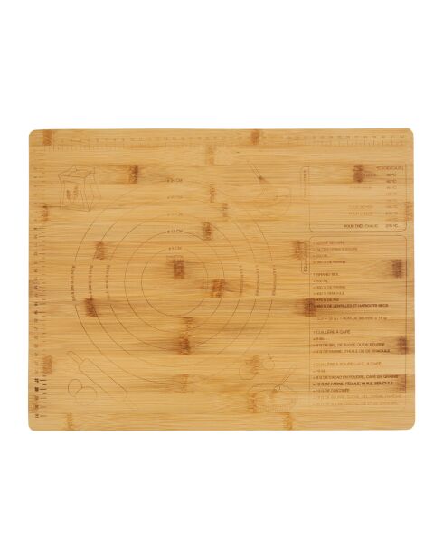 Planche à découper bambou FSC Bonjour-Bonjour - 46x36 cm