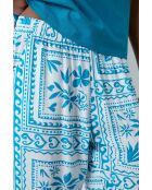 Pantalones Eulili turquesa