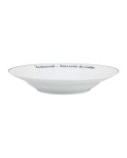 Service à vaisselle porcelaine Décor Brasserie Du Centre - 18 pièces