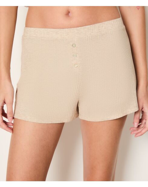 Beige korte broek van Colyn