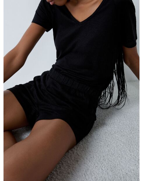 Josie zwarte korte broek