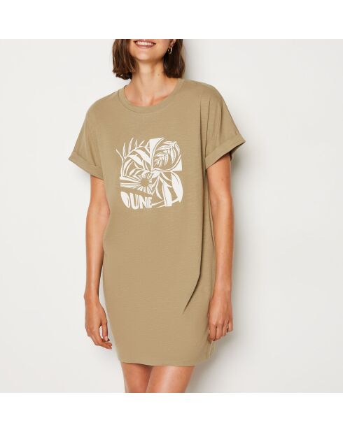 Camisón Big T Sileas caqui oliva