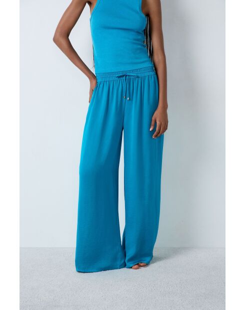 Blauwe broek Cheeta duck