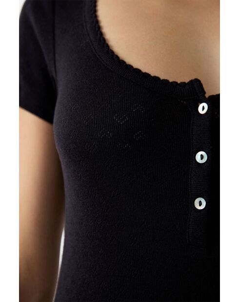 Body une pièce Pollin noir