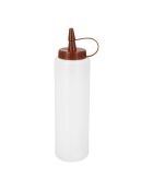 Bouteille à sauce en plastique Chandeleur - 0.38 L