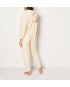 Mariam ecru jumpsuit uit één stuk