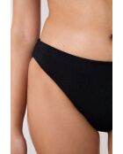 Slip bikini nero luminoso