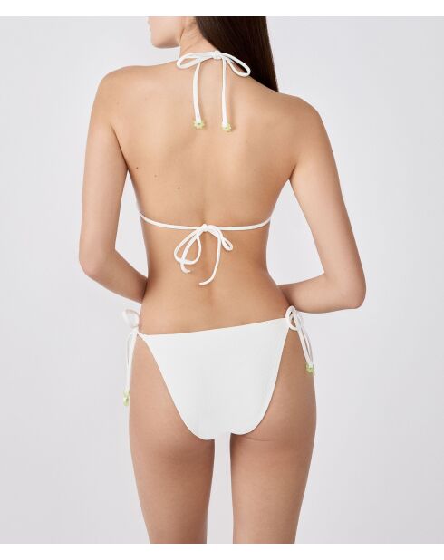 Reggiseno a triangolo bianco Begur senza ferretto e senza scocca