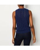 Jersey azul marino finlandés