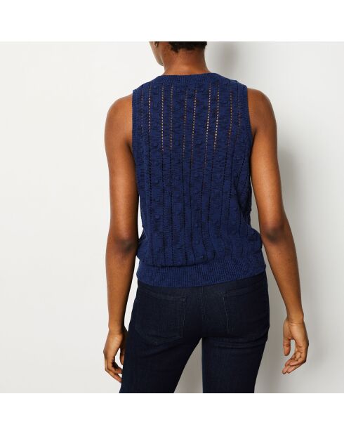 Jersey azul marino finlandés