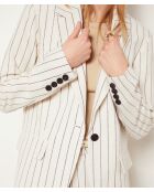 Witte jas van Tobias Ray