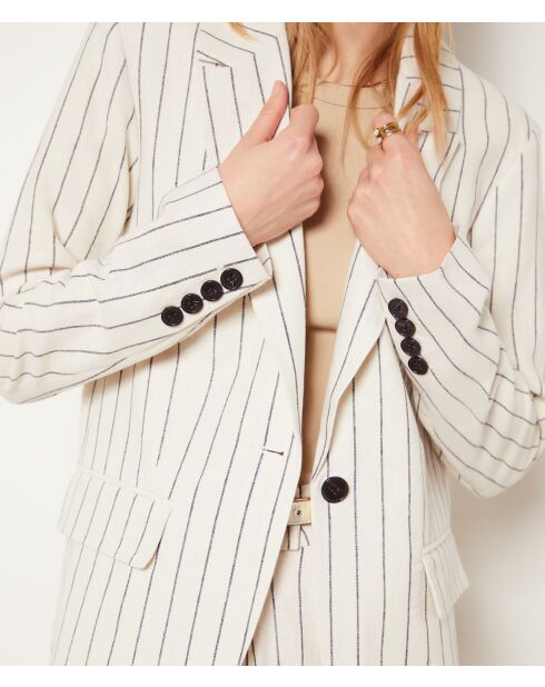 Witte jas van Tobias Ray