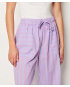 Pantalon Bella violet