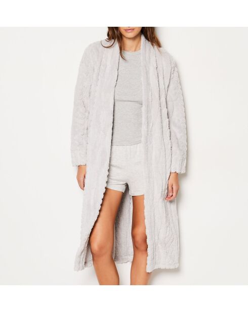 Grijze negligé van Mariam