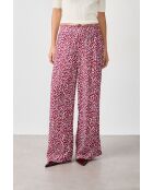 Broek met Solange print op een witte achtergrond