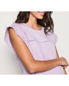 Hellviolettes Faina T-Shirt