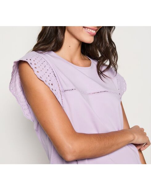 Hellviolettes Faina T-Shirt