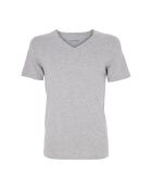 T-Shirt manches courtes col V Julien gris