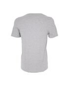 T-Shirt manches courtes col V Julien gris