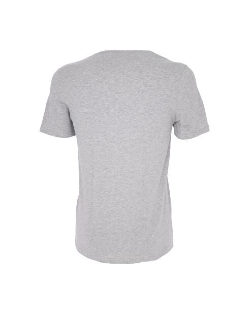 T-Shirt manches courtes col V Julien gris