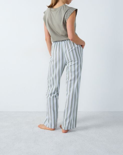 Isor khakifarbene olivgrüne Hose