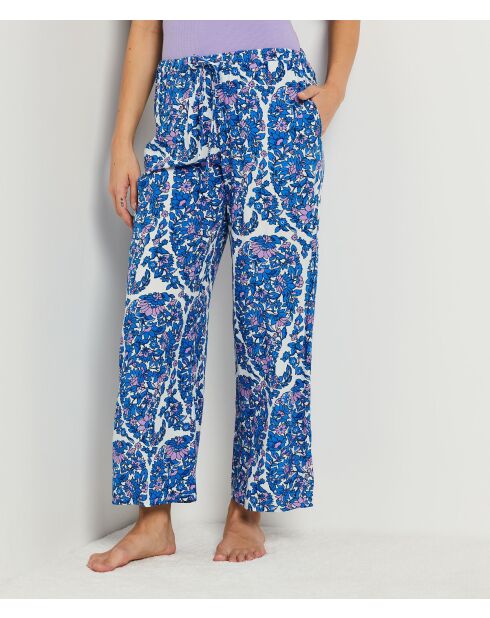 Pantalon Blossom bleu