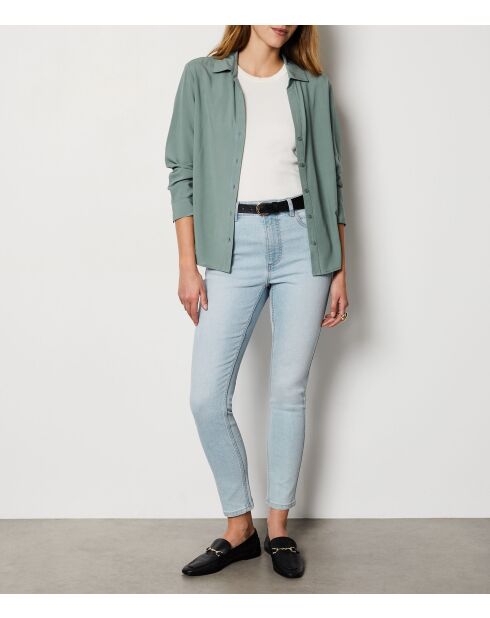 Pantaloni Dinny celesti