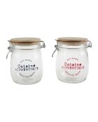 Bocal de rangement en verre Collection Confiture Authentique - 0.8 L