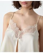 Lichtgeel hemdje met ventilator