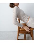 Colyn beigefarbenes T-Shirt