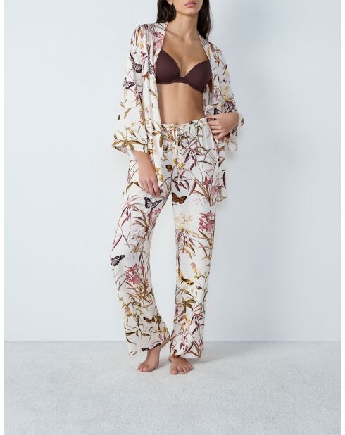 Paco broek gedrukt op een ecru achtergrond