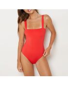 1 Stück Badeanzug ohne Rahmen ohne Schale 2 Sculpt rot
