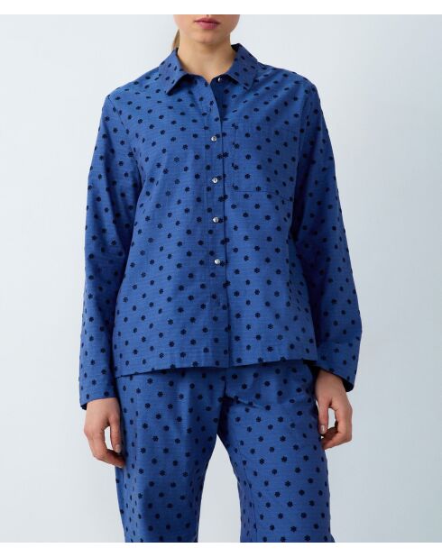 Chemise Fjord bleue