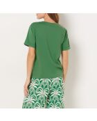 T-shirt verde abete Vely